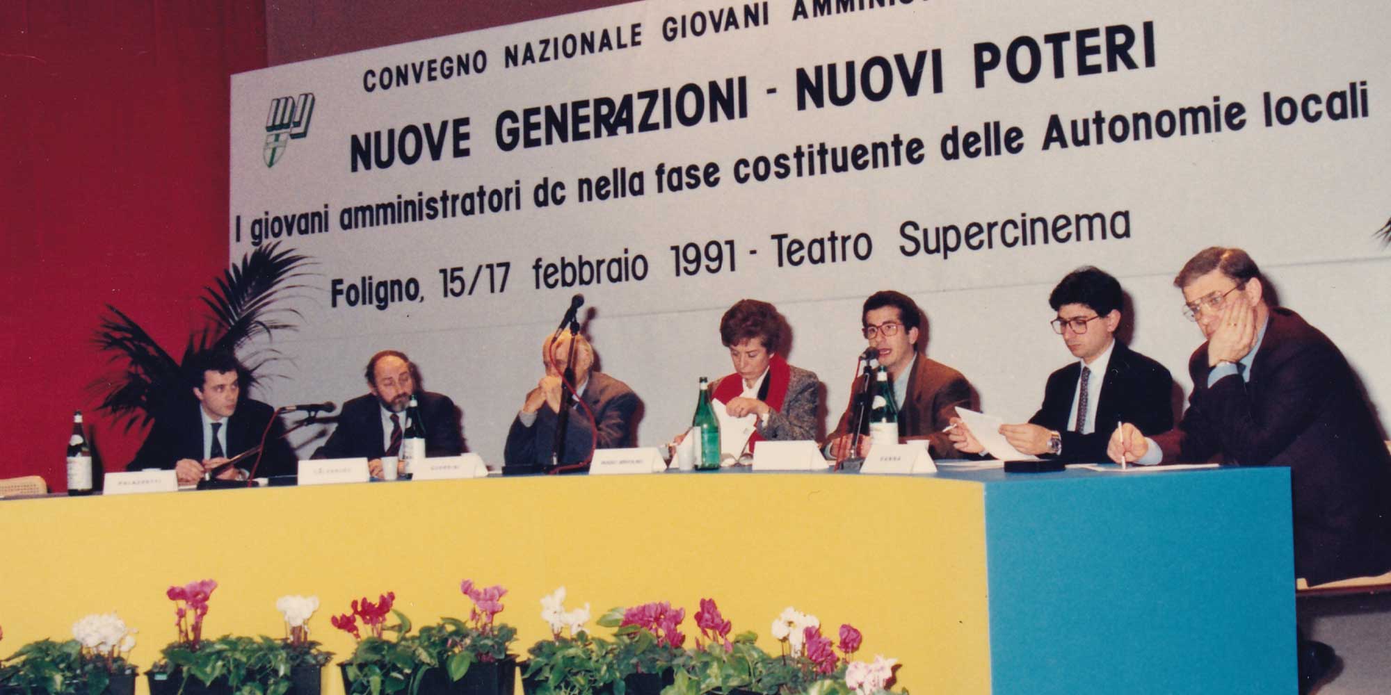 Convegno giovani amministratori&nbsp;dc - 1991