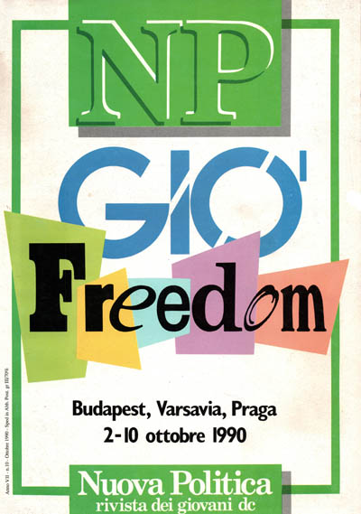 Copertina catalogo di GIO' Freedom